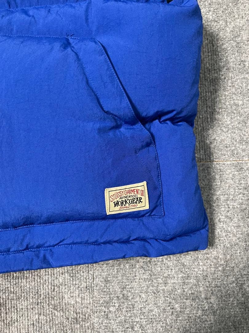 トップス STUSSY REVERSIBLE DOWN WORKGEAR VEST
