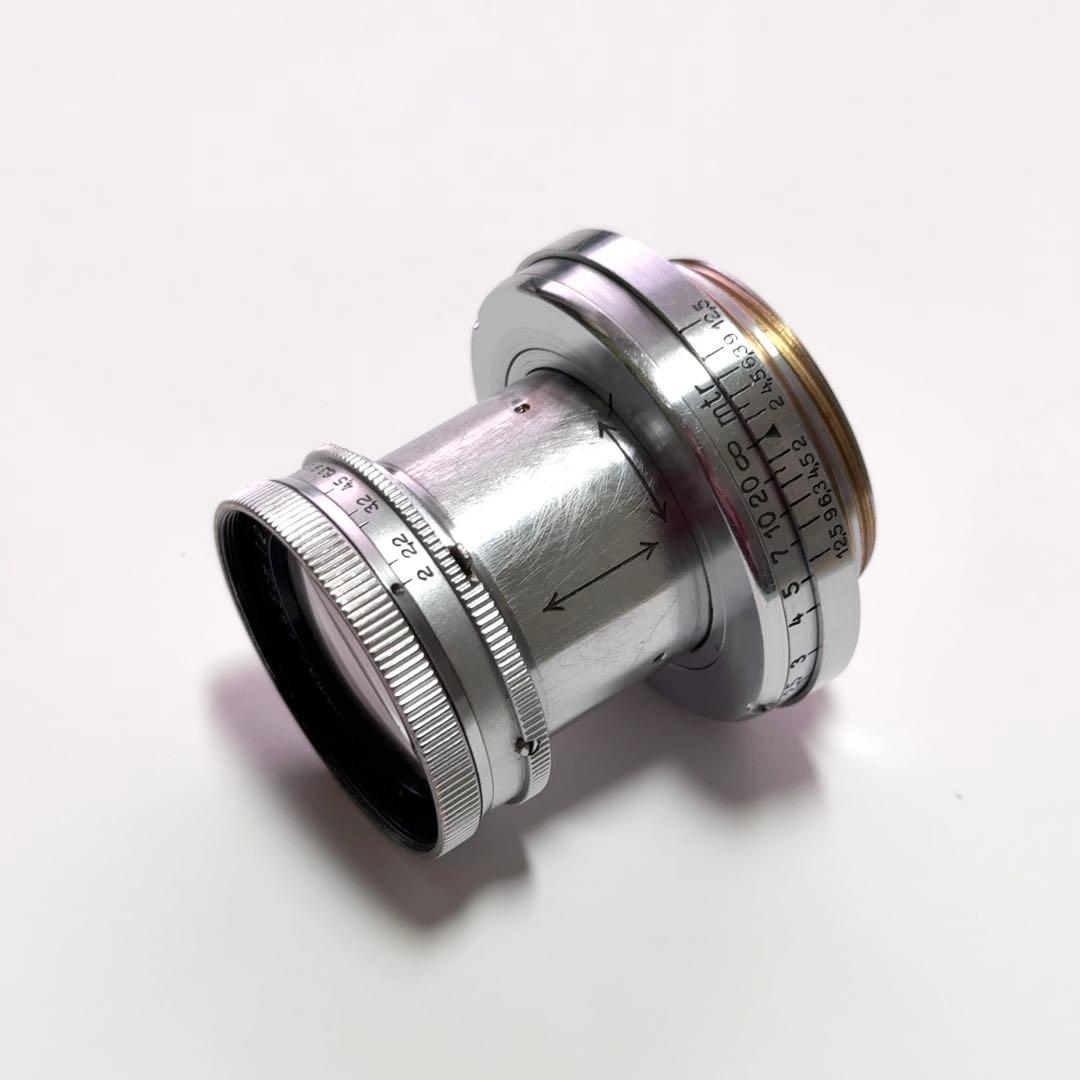 【山崎ズマール】Summar 50mm/F2 ライカ Lマウント 整備証明書あり