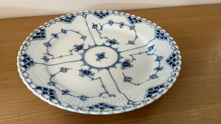 ［値下げ中］ロイヤルコペンハーゲン　プレート　フルレース　24.5×3枚