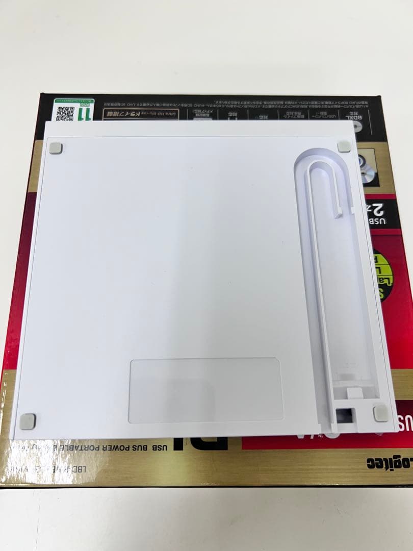 #DVD116Logitech ブルーレイドライブ LBD-PWB6U3CVWH