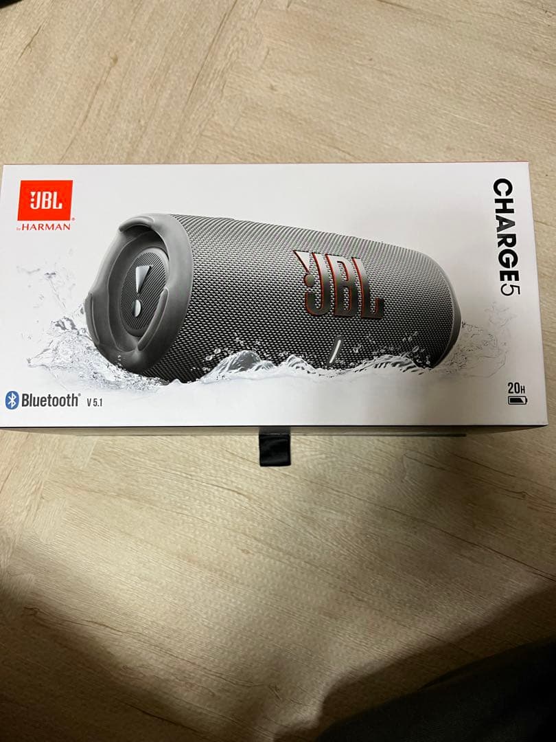 JBL charge5 グレー　Bluetoothスピーカー