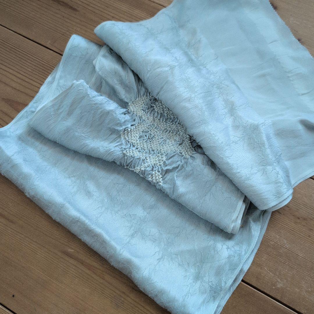 【専用】正絹小紋　袷【幾何学柄】着物/帯/帯揚/帯締/雪駄/襦袢/男性着物