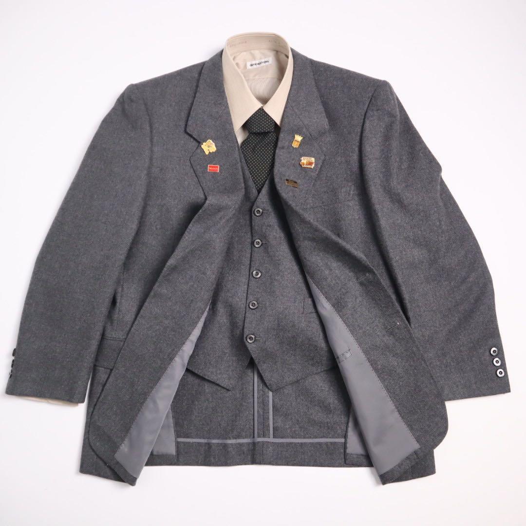 5点セット vintage 3ピース スーツ セットアップ アルマーニ イタリア