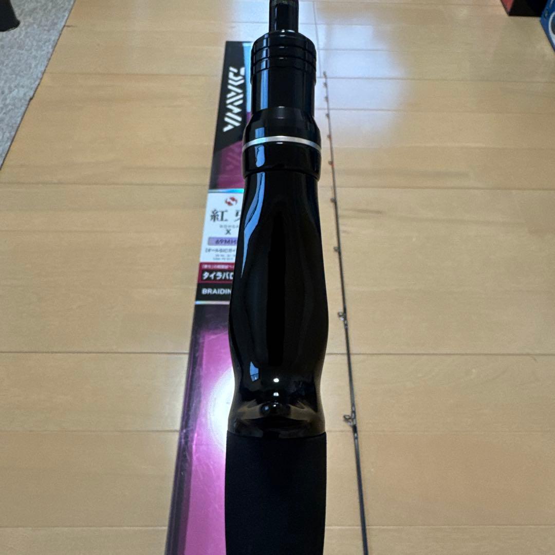 DAIWA 紅牙 KOHGA X 69MHB タイラバロッド 中古美品
