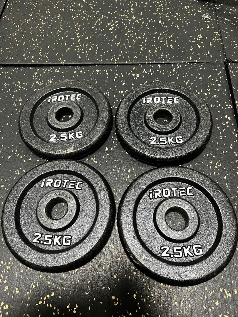群馬県からホームジム一式 まとめ売り IROTEC可変式ダンベル＋プレートツリー