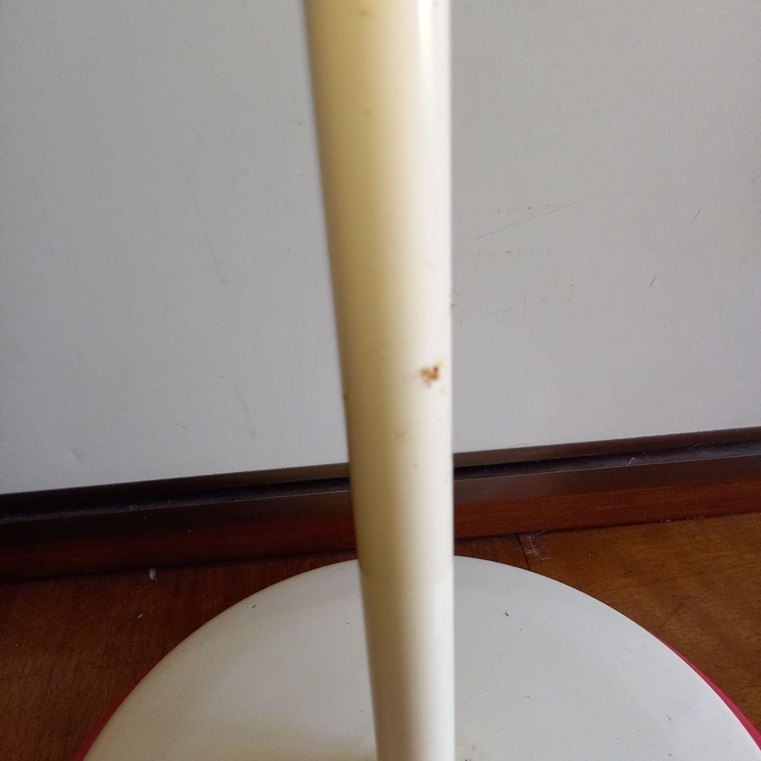 70’s スペースエイジ　ポールハンガー　昭和レトロ　貯金箱付き　当時物