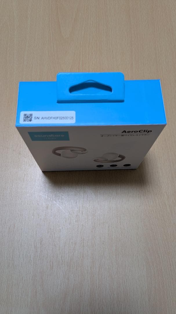 [新品] [未開封] Anker Soundcore AeroClip ホワイト