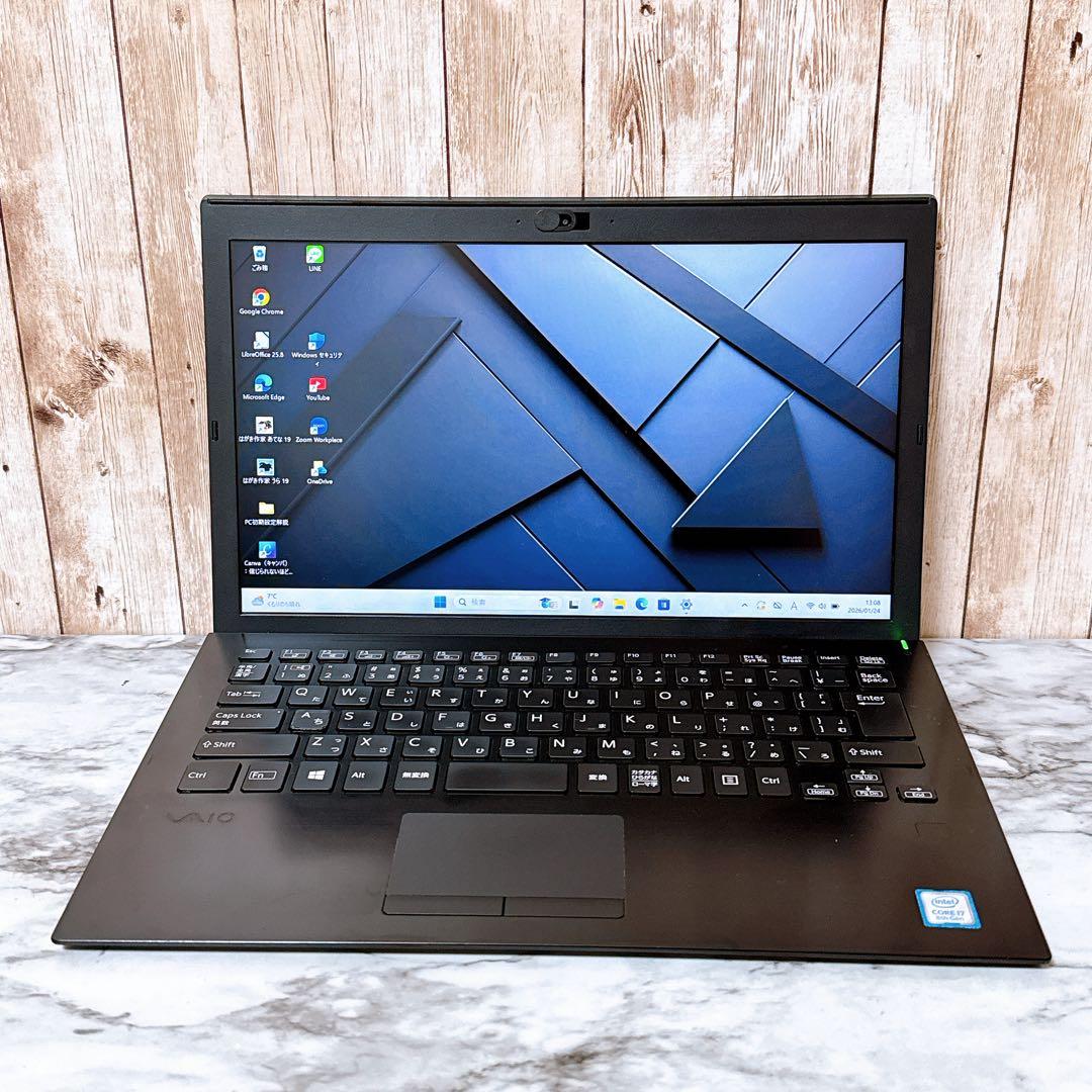 【赤字価格】Corei7＆爆速SSD/メモリ16GB VAIO ノートパソコン