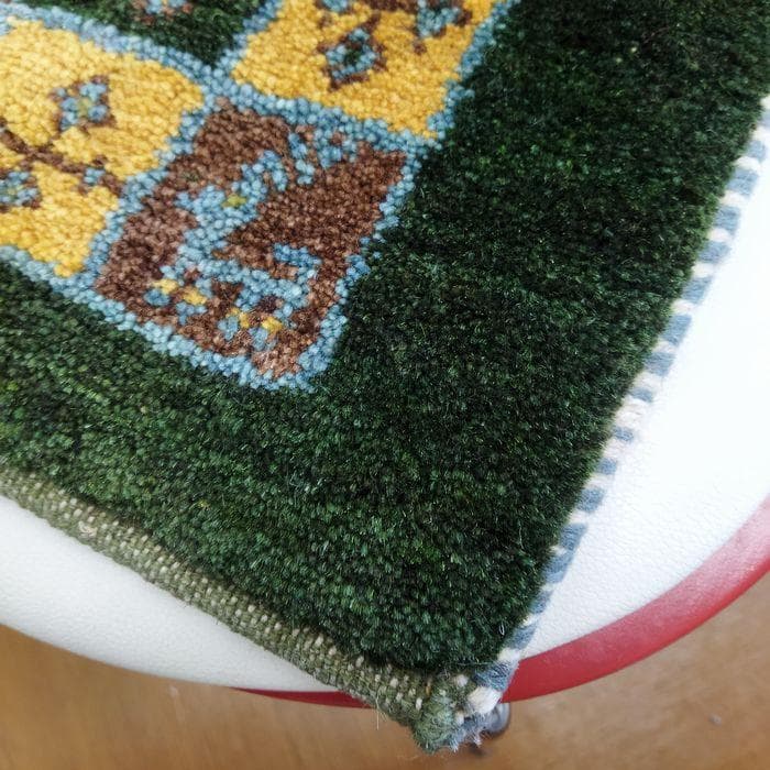 値下げ可能ミニギャベ●30×35㎝●手織●本物●新品未使用 遊牧民が紡ぐギャッベ