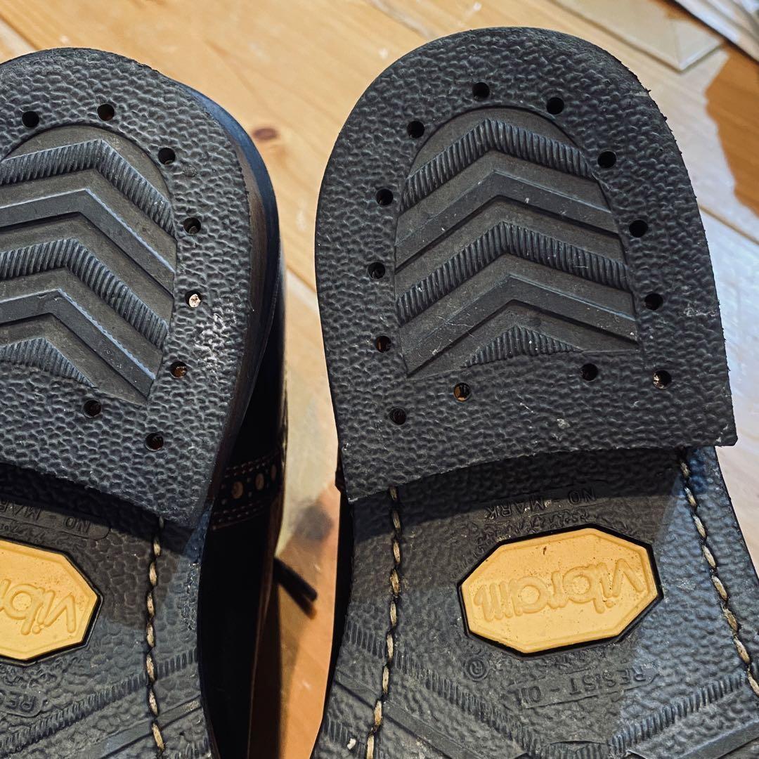 ※りん※ 【 中古 】 THE FLAT HEAD メダリオン ブーツ 黒