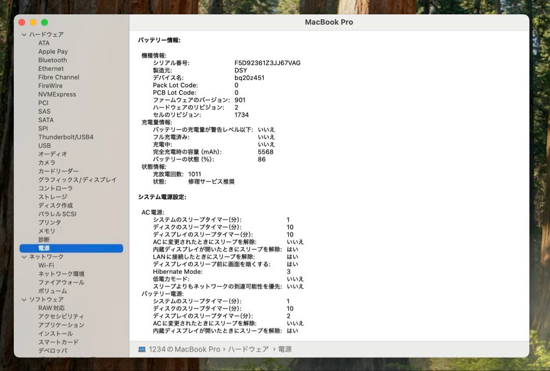 MacBook本体 Apple MacBook Pro 15 2019 i7/16GB/500GB