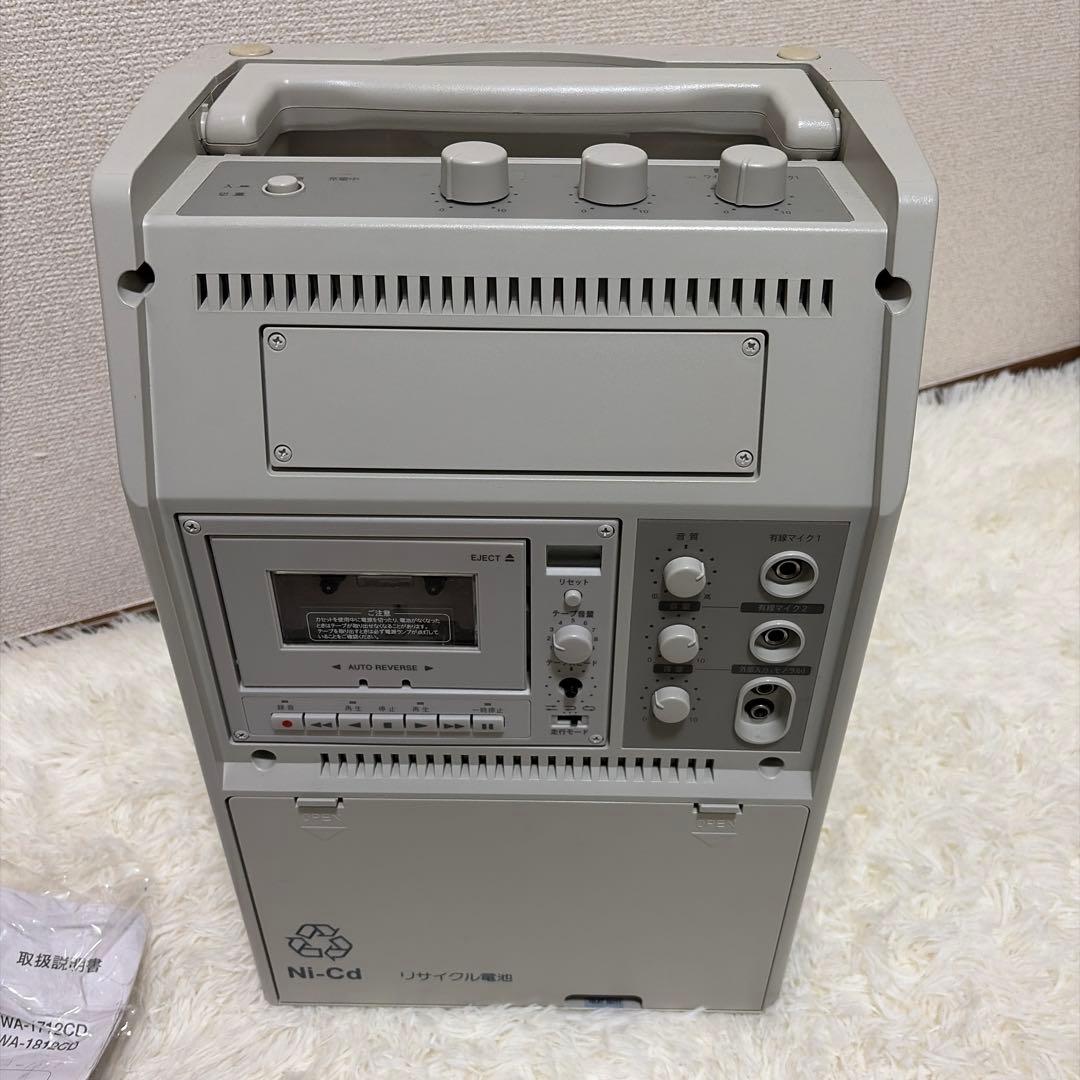 TOA ワイヤレスアンプ WA-1812CD PA音響【廃番希少品】