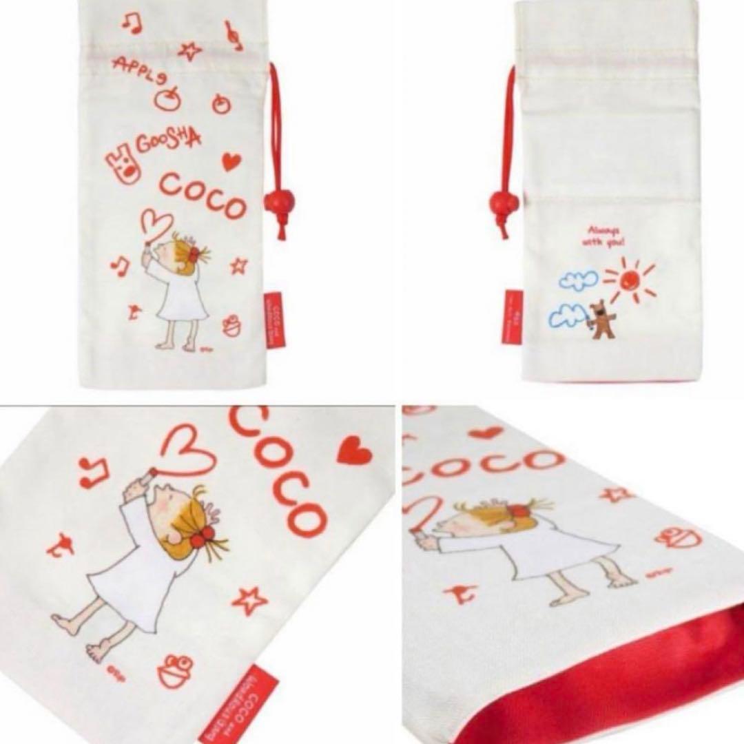 cocoちゃんランチボックス/スプーン/箸/トートバッグ/プラコップetc16点