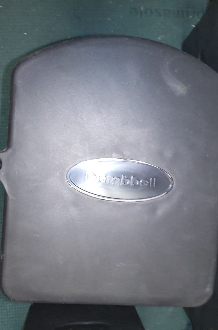 ブロック ダンベル 1個 50ポンド？ ウレタン コーティング？ 0.5キロ刻