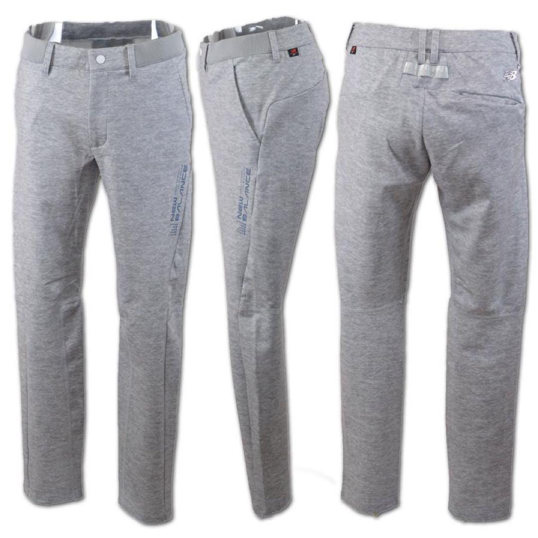 【美品】NEW BALANCE GOLF ダンボールニットスウェットロングパンツ