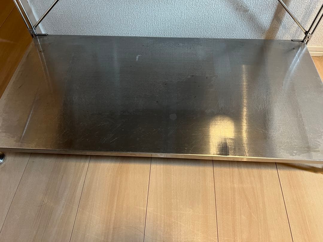 無印良品 ステンレスユニットシェルフ 86×41×83 2個セット