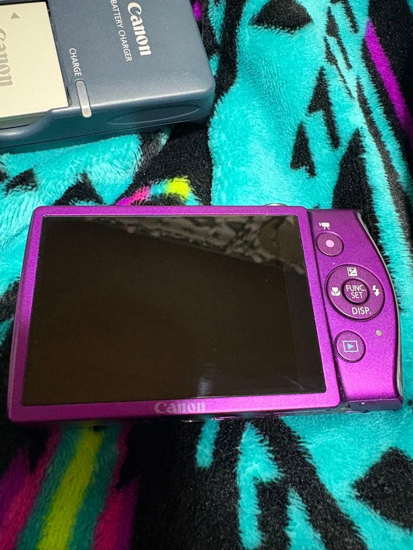 C*a様 【極美品・人気色】Canon キャノン　IXY 600F パープル　レ