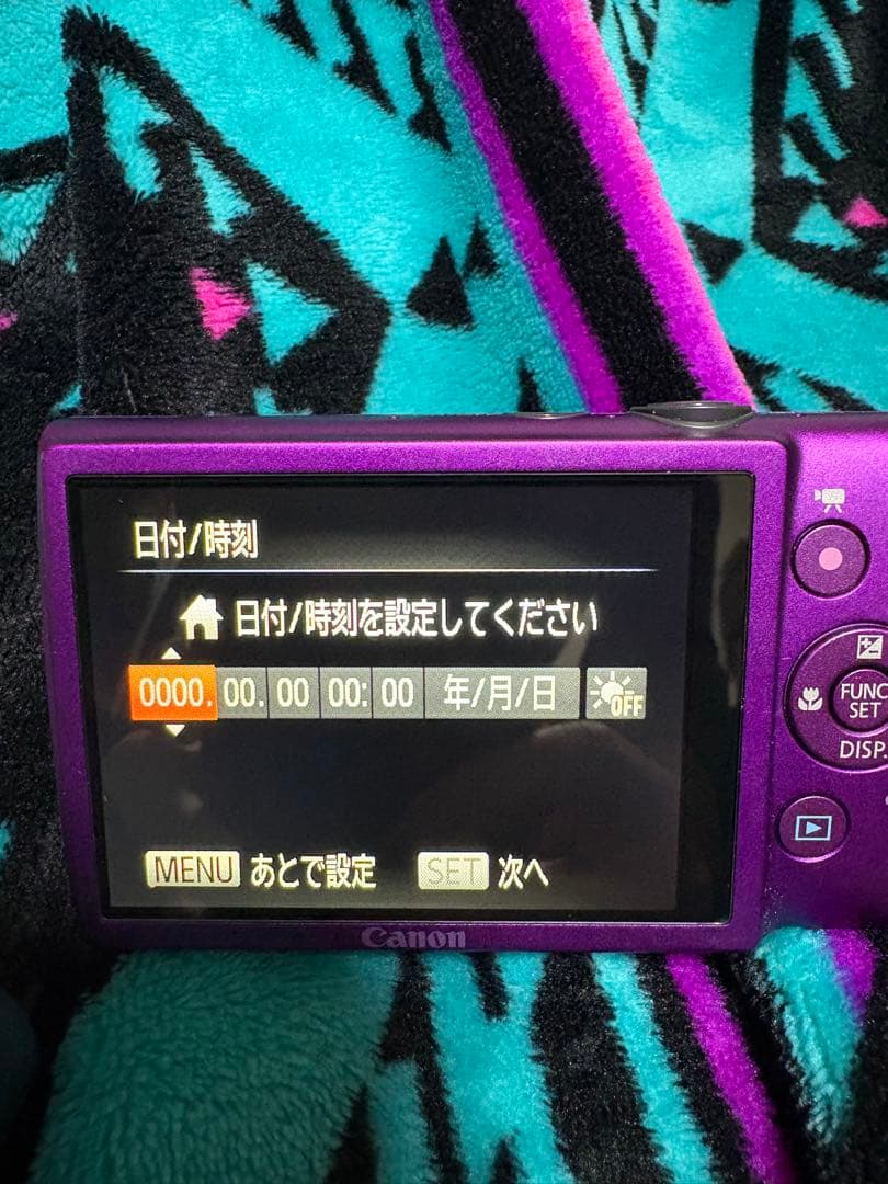 C*a様 【極美品・人気色】Canon キャノン　IXY 600F パープル　レ