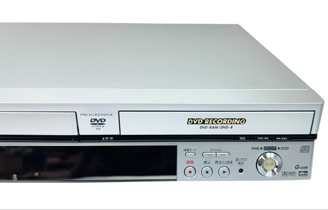 パナソニック ダビング機能付 VHS一体型 DVDレコーダー DMR-E70V