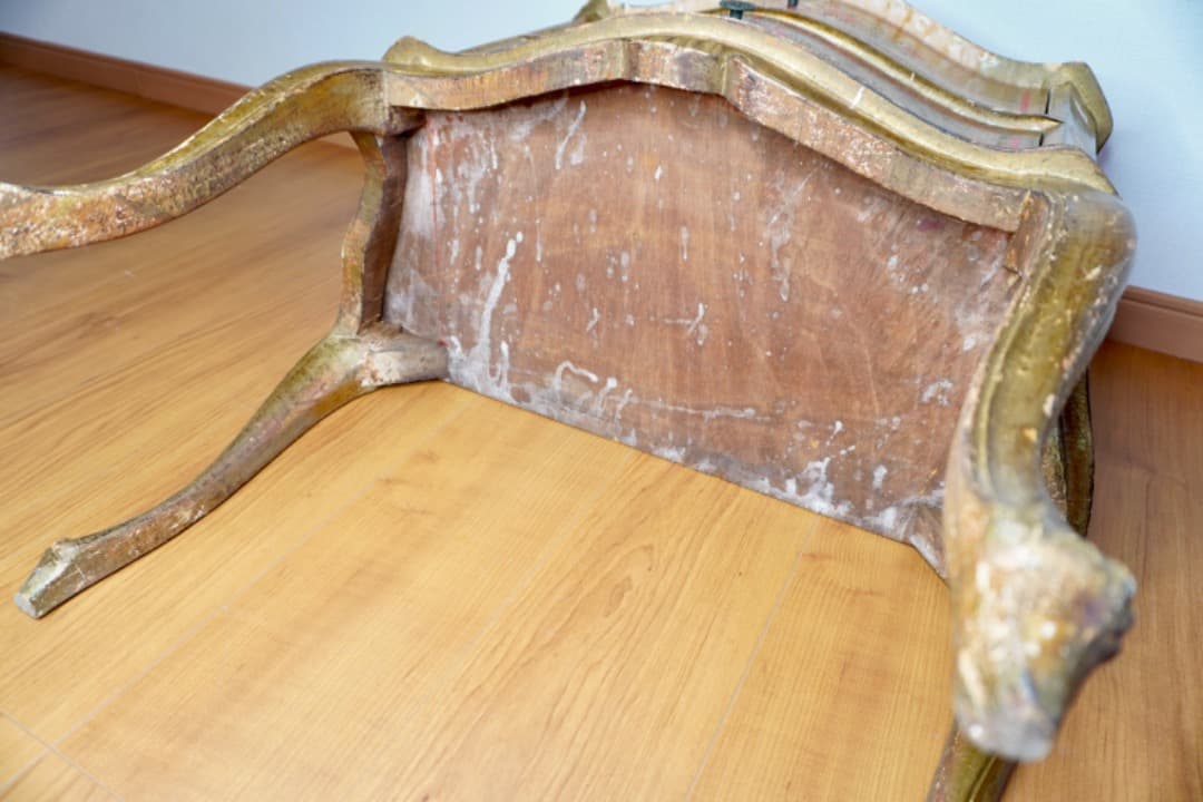 フランスアンティーク サイドチェスト 猫脚 シノワズリ