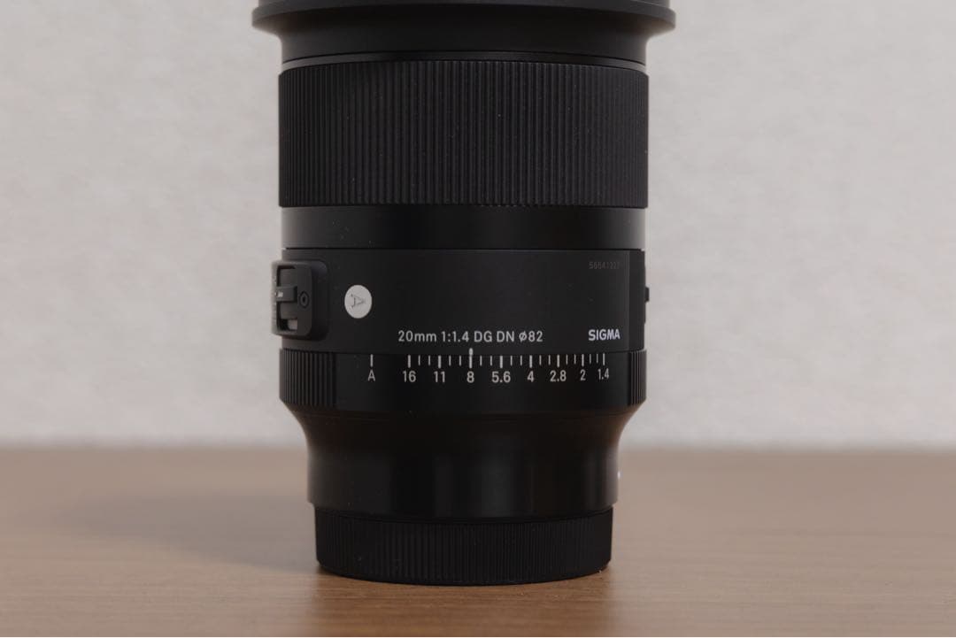 SIGMA Art 20mm F1.4 DG DN レンズ Lマウント