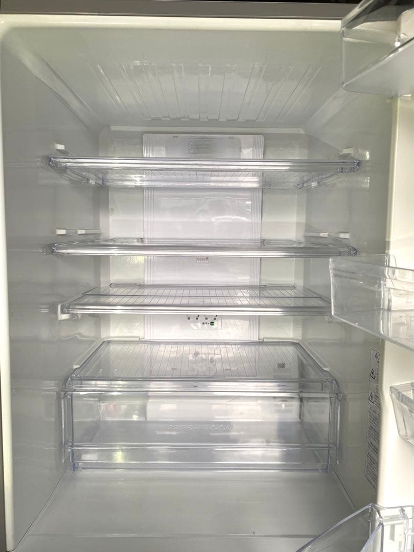 AQUA ノンフロン冷凍冷蔵庫　AQR-361F(S) 2017年製　355L