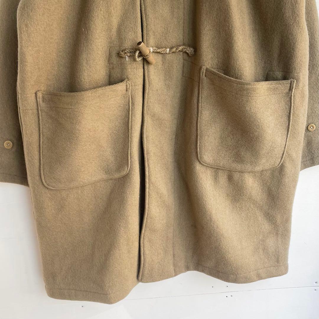 30s 40s  Navyダッフルコート イギリス軍 ユーロ 古着