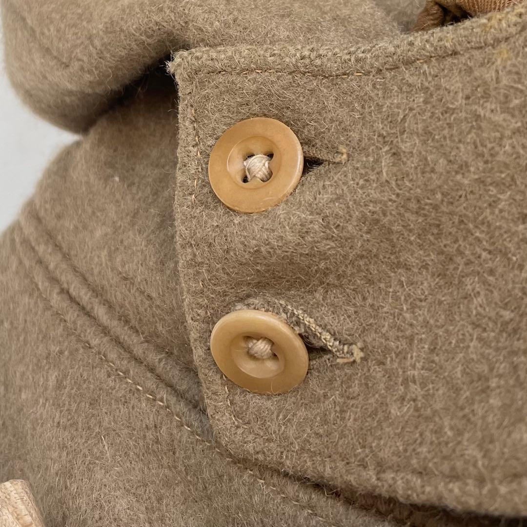 30s 40s  Navyダッフルコート イギリス軍 ユーロ 古着