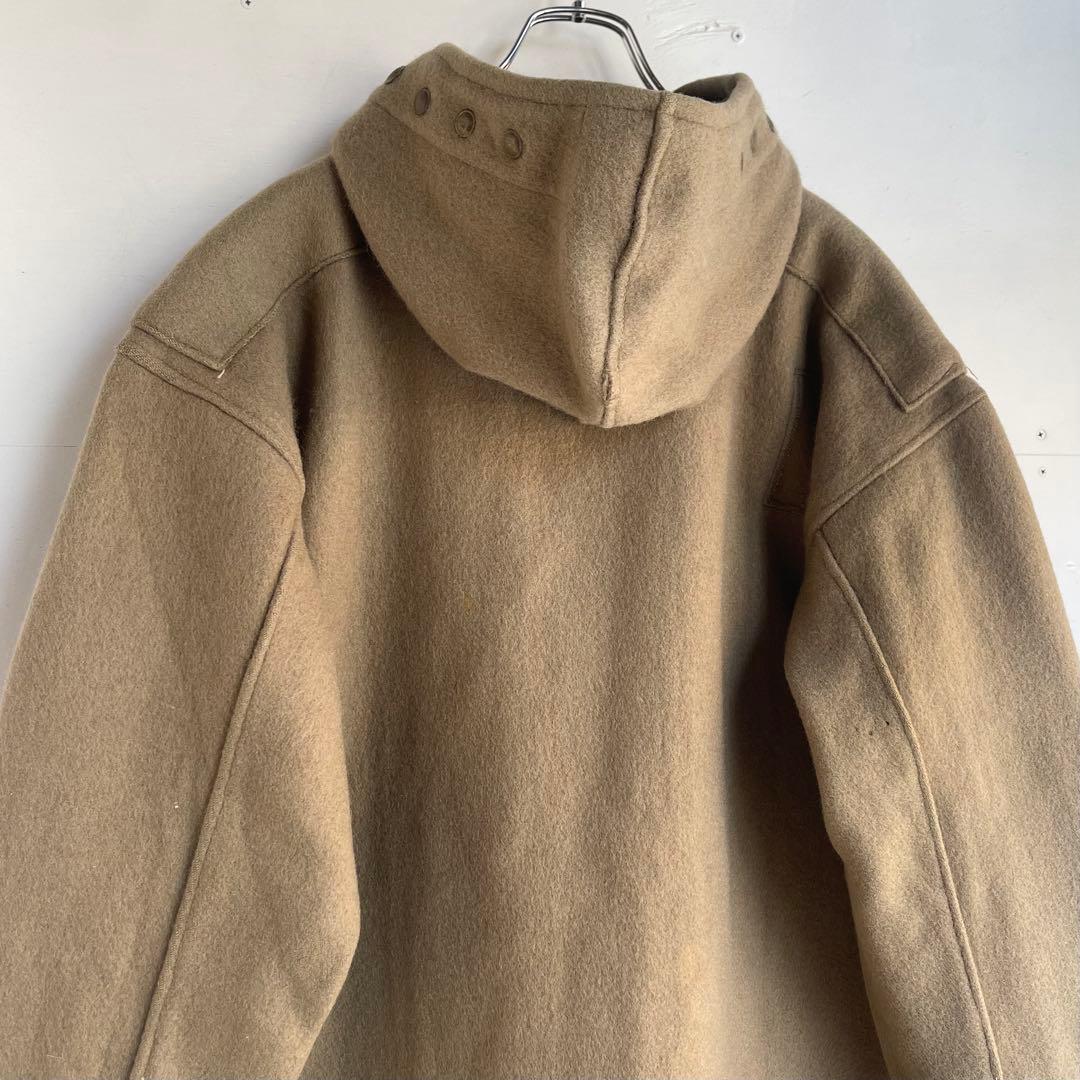 30s 40s  Navyダッフルコート イギリス軍 ユーロ 古着