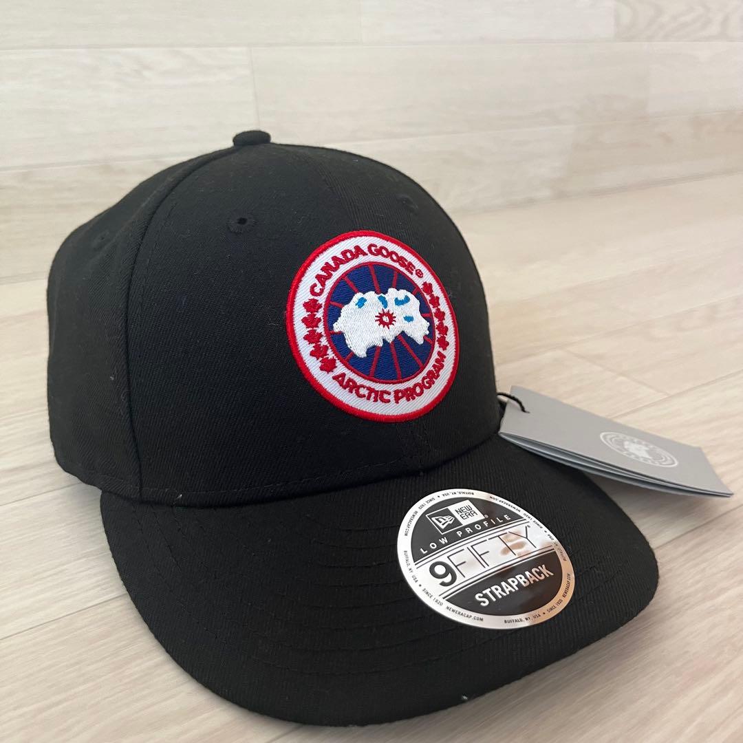 【未使用品】 カナダグース × ニューエラ コラボキャップ