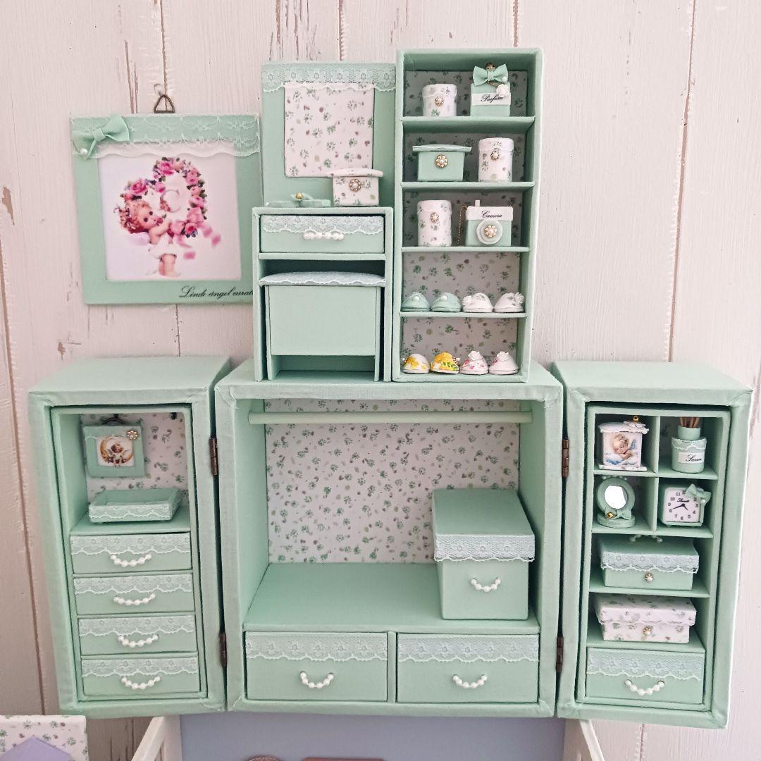 クッキー様＊kyo＊ハンドメイド＊ミニチュア＊Jiji＊飾り棚