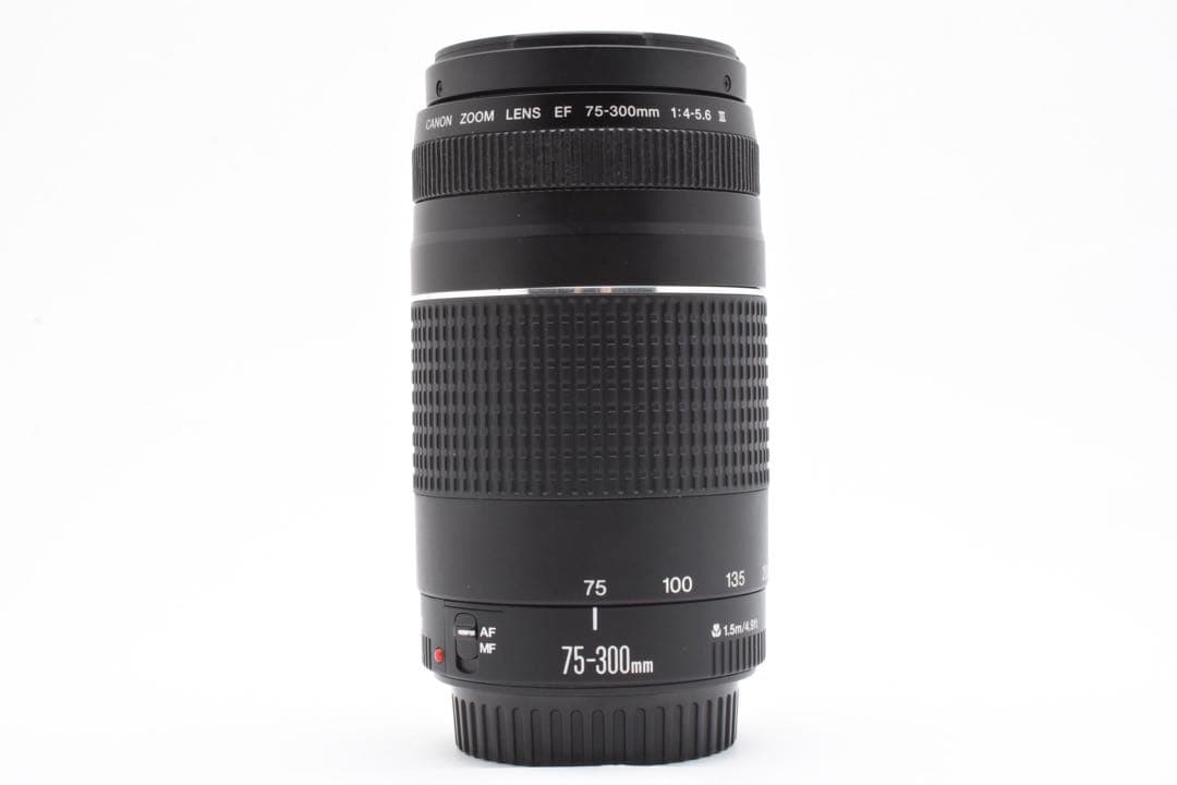美品/望遠レンズCANON EF 75-300mm F4-5.6 III