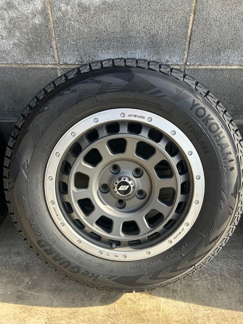 WORK クラッグ　16インチ スタッドレス　ホイールセット アイスガード