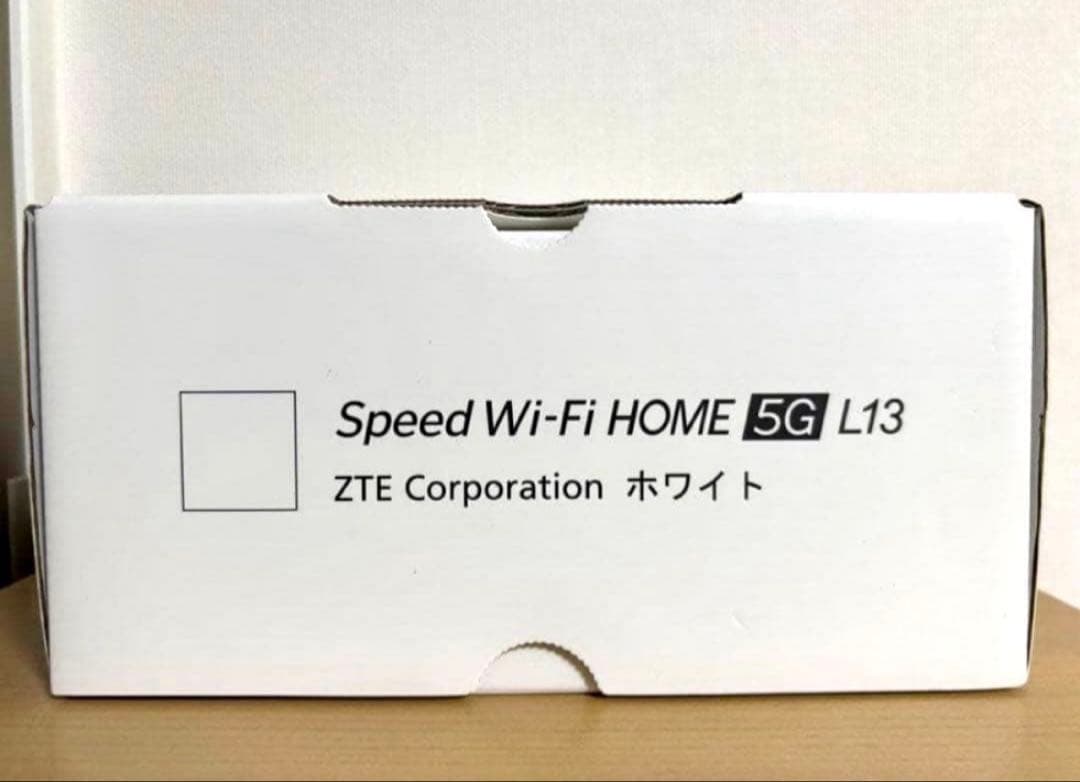 ★新品未使用品★ Speed Wi-Fi  5G L13 ホームルーター