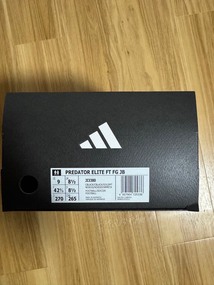 シューズ adidas PREDATOR ELITE FT FG JB 27.0cm