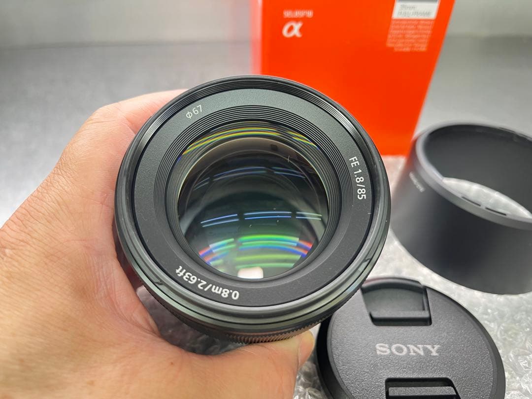 SONY FE 85mm F1.8 Eマウントレンズ