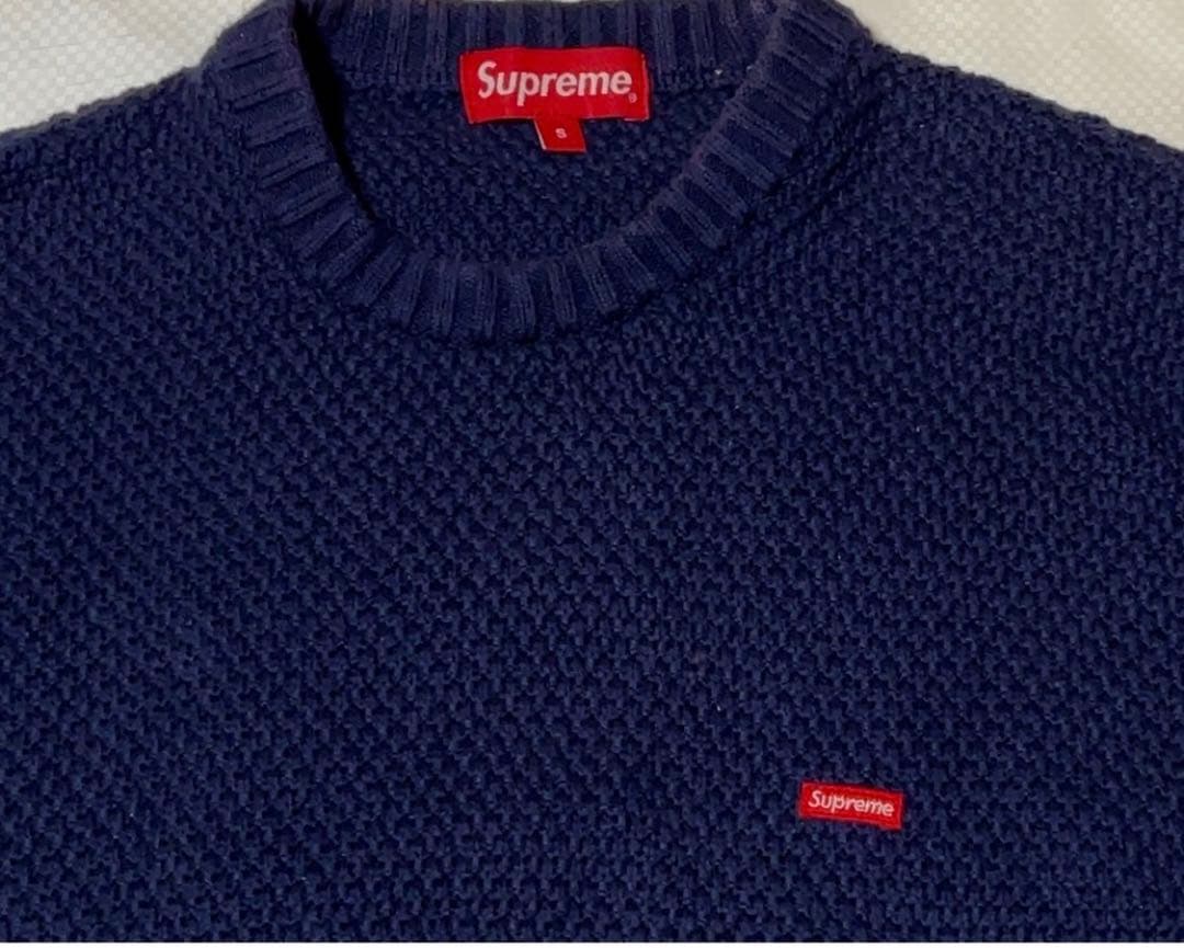 限定Supreme Textured Small Box Sweater