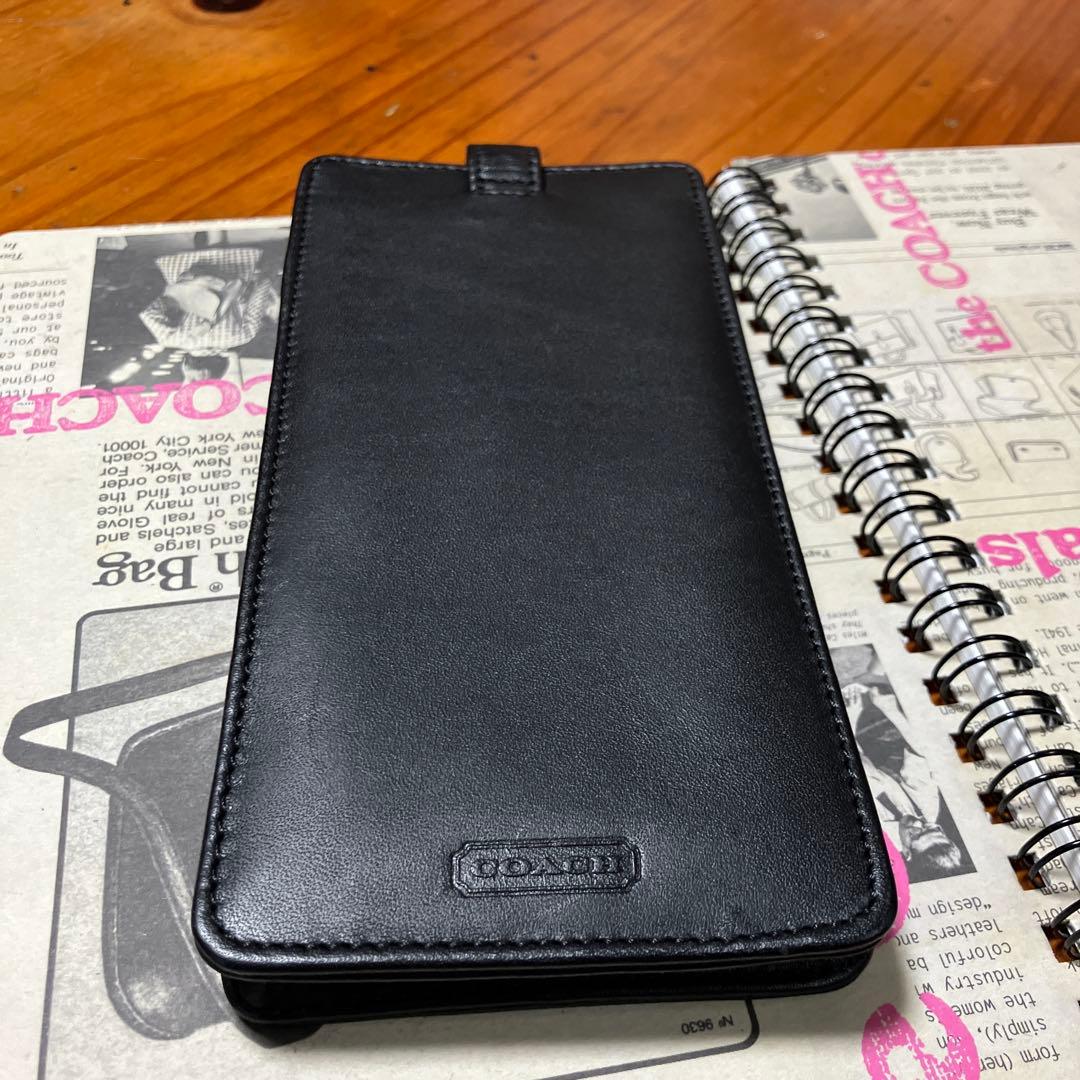 オールドコーチ　ブラウン　ブラックレザー小物入れ　ペンケースセット