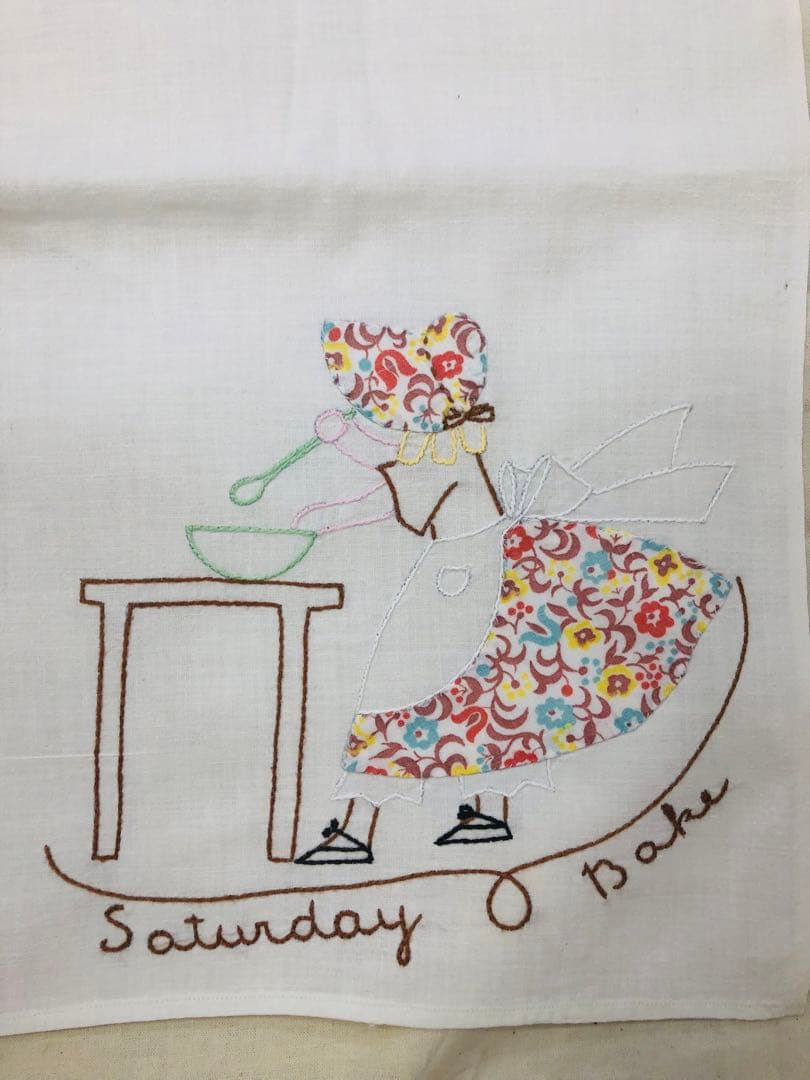 アメリカアンティーク　キッチンクロスSET