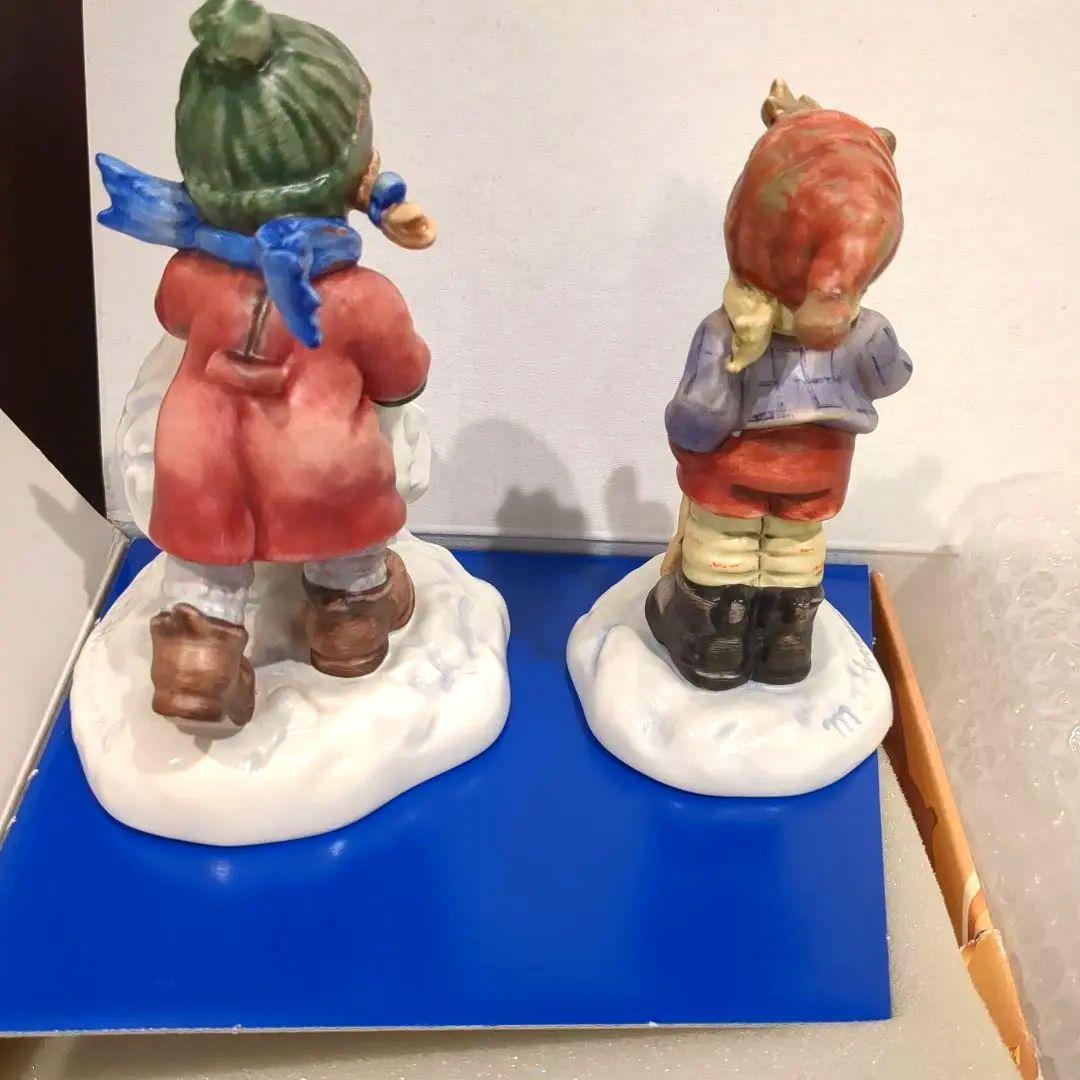 フンメル人形　シュタイフ　スノーマン × ゲーベル　限定セット