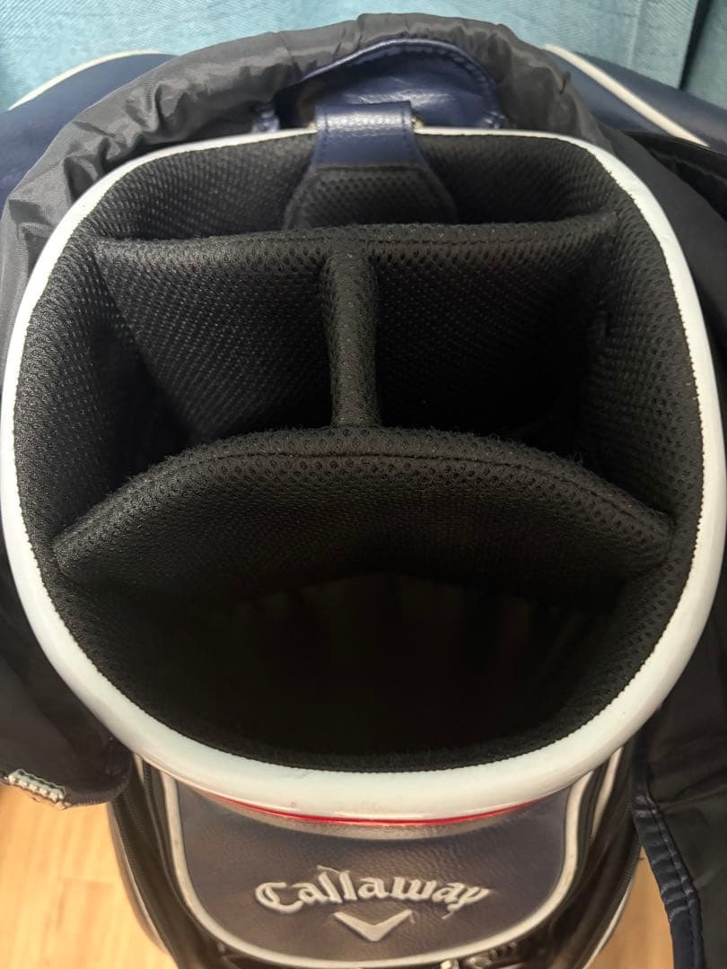 Callaway キャディバッグ ネイビー　レッド　キャロウェイ　紺、赤　美品