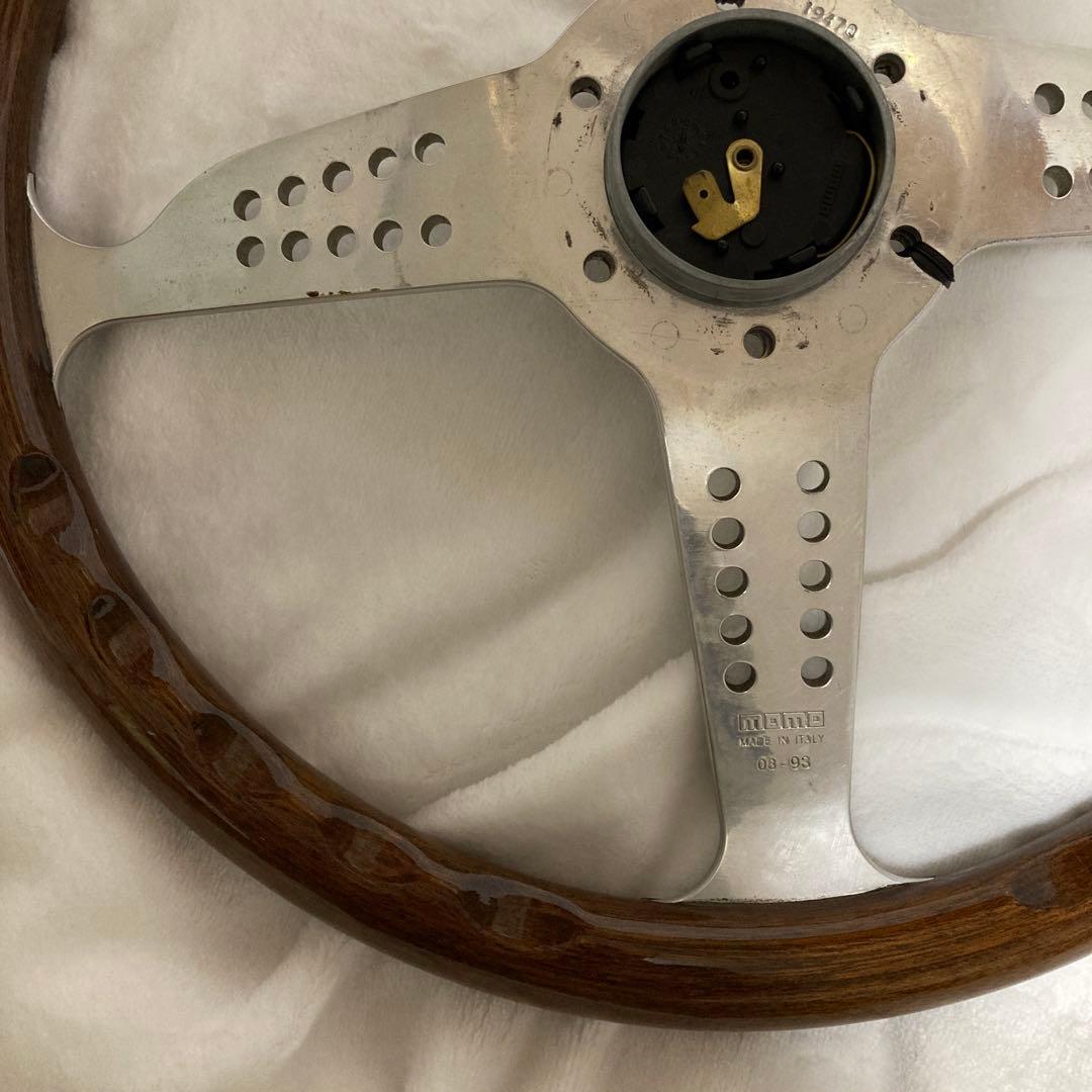 MOMO ウッドステアリング　φ35 350mm 03-93 19470