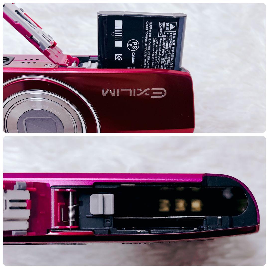 【人気・極美品】CASIO EXILIM EX-Z2000デジカメ レッド