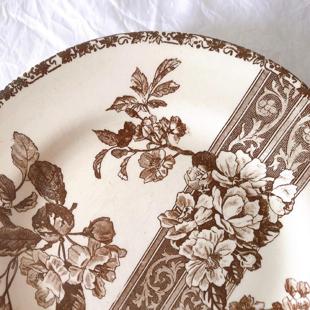 グランデポ　エミールブルジョワ　ディナープレート F フランスアンティーク食器