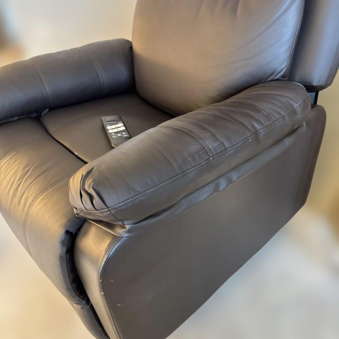 R【現地引渡し2台目購入】チェア SHIFFON Jr-S ブラウン