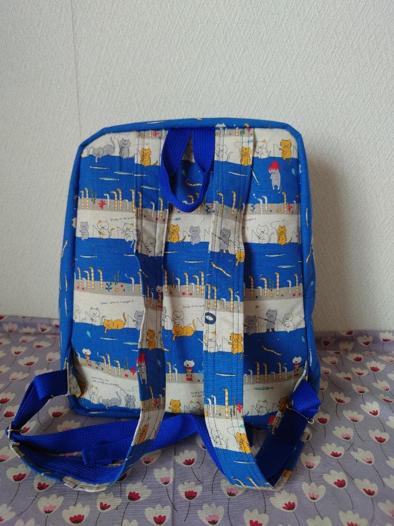 【チャッピー】 猫柄　トートバック＆リュックset