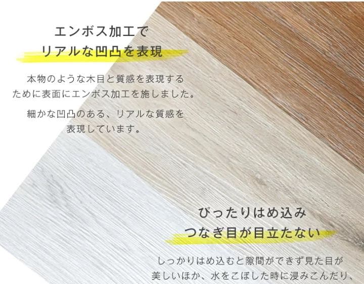 フロアタイル約4畳分