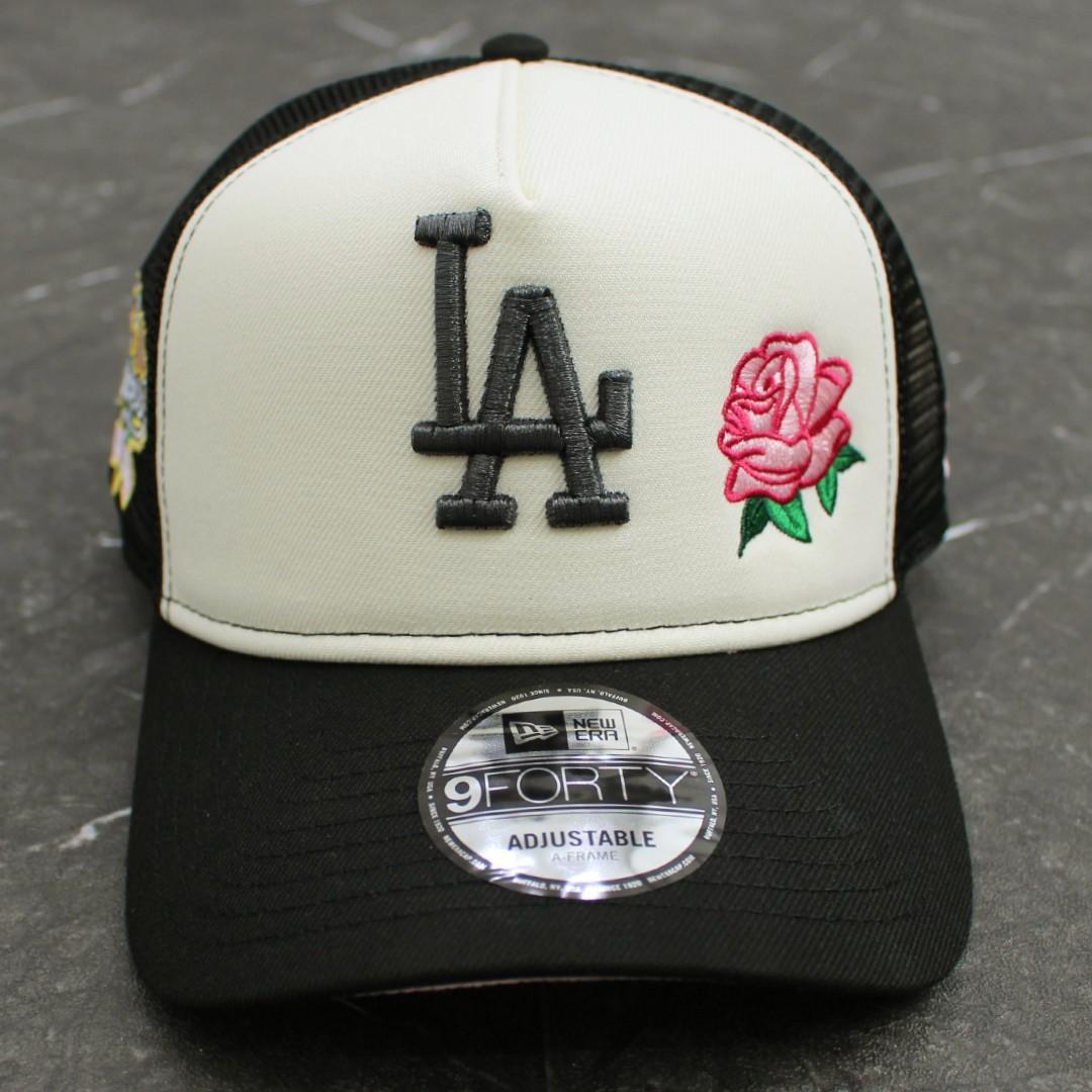NEW ERA LA ドジャース ローズ メッシュキャップ 海外モデル ピンク