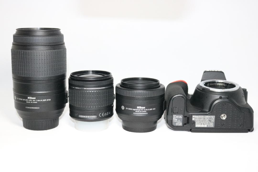 ⭐シリーズ最新！Nikon D5600 ⭐超望遠トリプルキット⭐一眼レフ