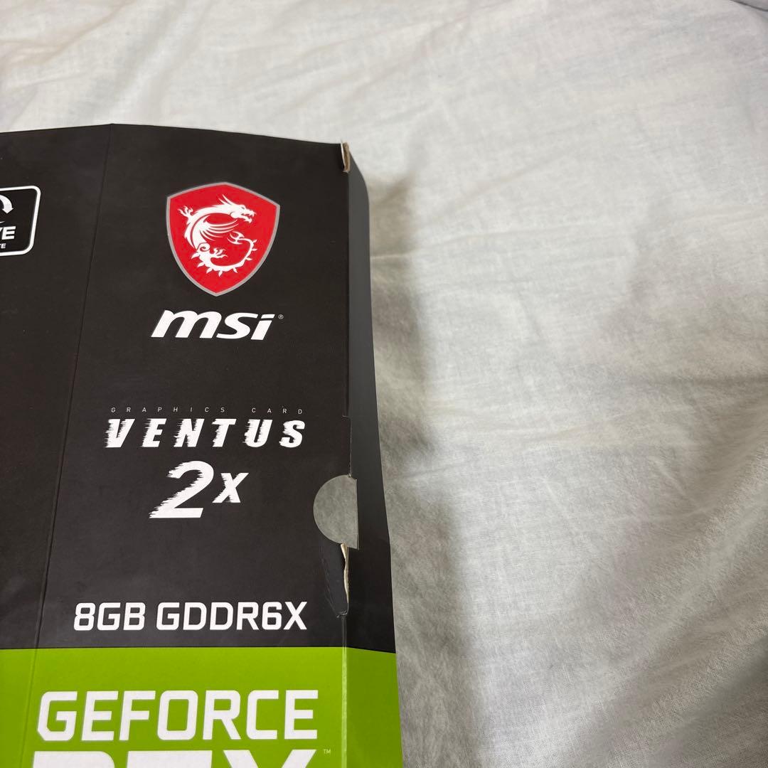 グラフィックボード・グラボ・ビデオカード MSI GEFORCE RTX3060TI VENTUS2X 8G GDDR6X